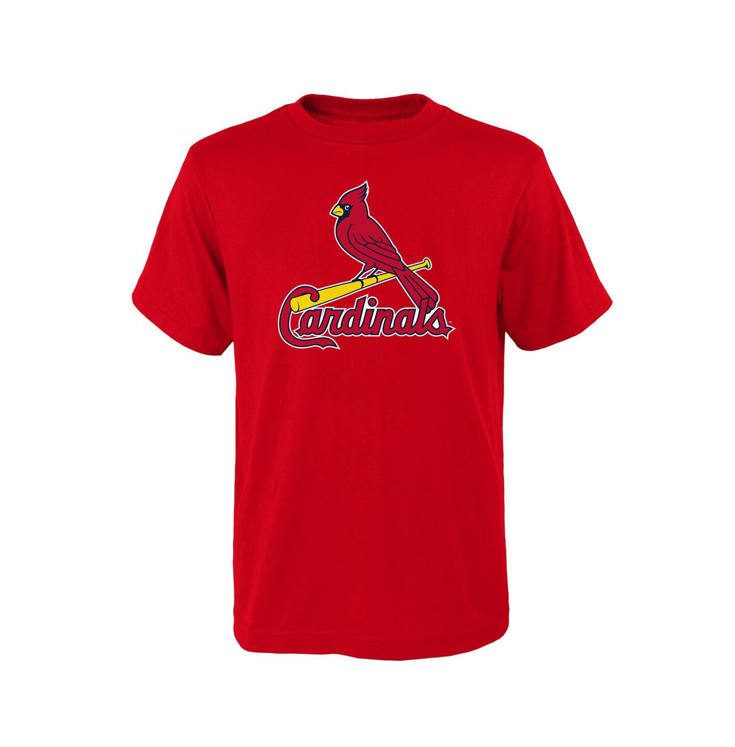 Детская футболка Outerstuff Red St. Louis Cardinals Logo Primary Team — фото 1