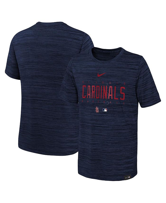 Men's St. Louis Cardinals Nike White Practice Performance T-Shirt