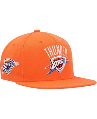 Men's Orange Oklahoma City Thunder Side Core 2.0 Snapback Hat