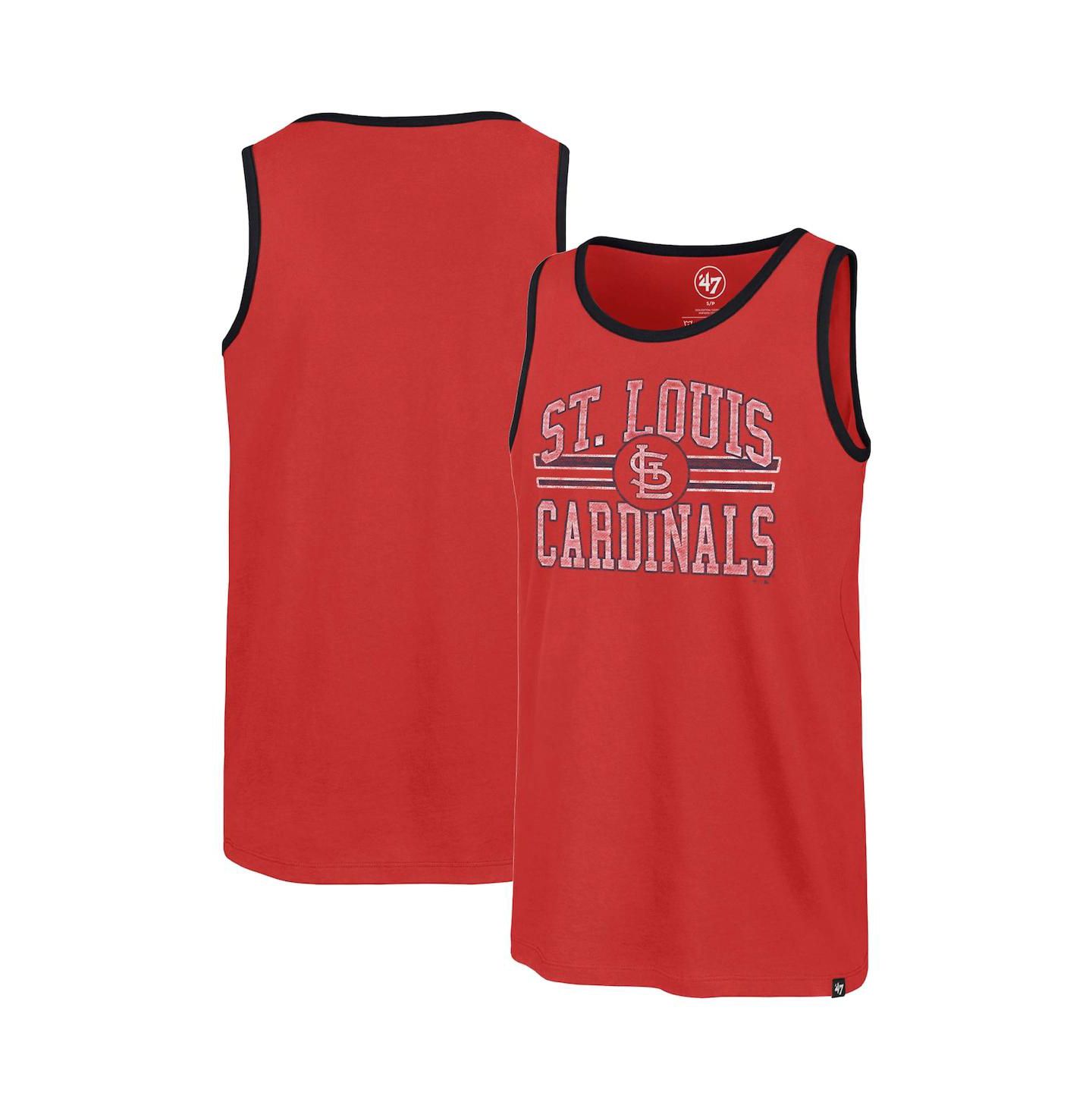 Мужской топ '47 Brand Red St. Louis Cardinals Winger Franklin — фото 2