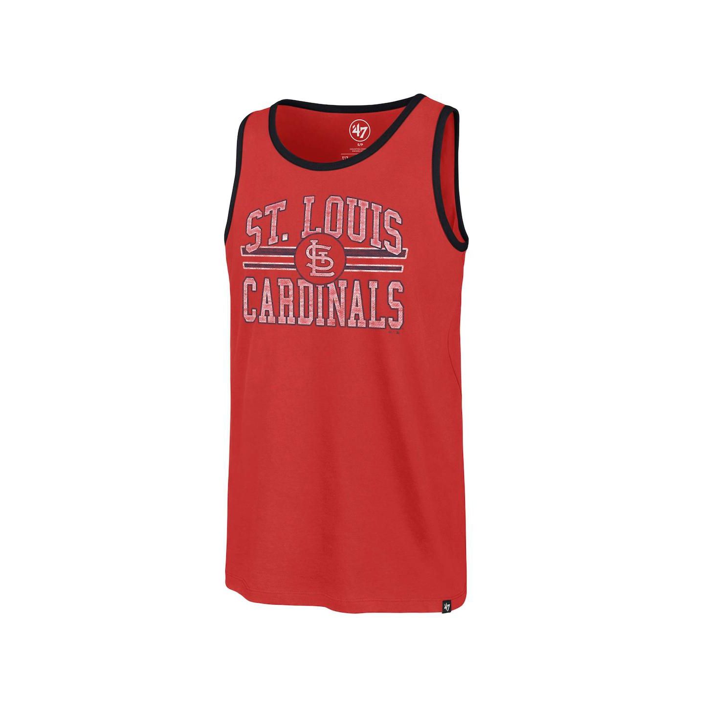 Мужской топ '47 Brand Red St. Louis Cardinals Winger Franklin — фото 3