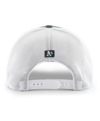 Men's Green, White Oakland Athletics Spring Training Burgess Trucker Snapback Hat