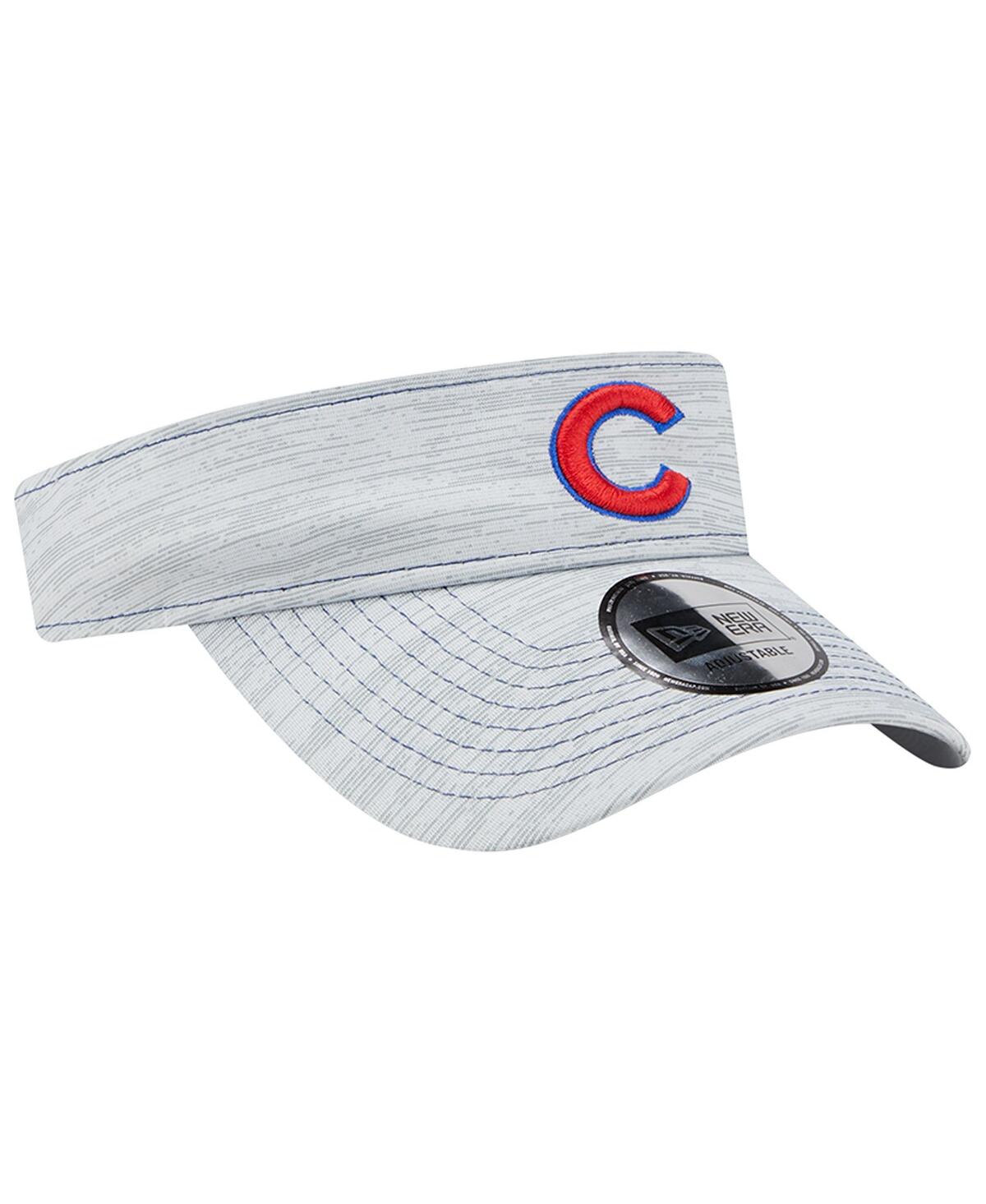 Men's New EraChicago Cubs Adjustable Visor - Gray