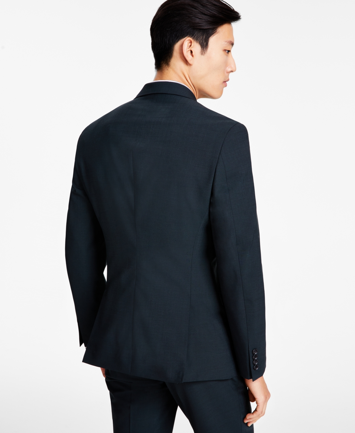 Bar Iii Men's Slim-FitSolid Double-Breasted Suit Separate Jacket, Created for Macy's - Emerald Green