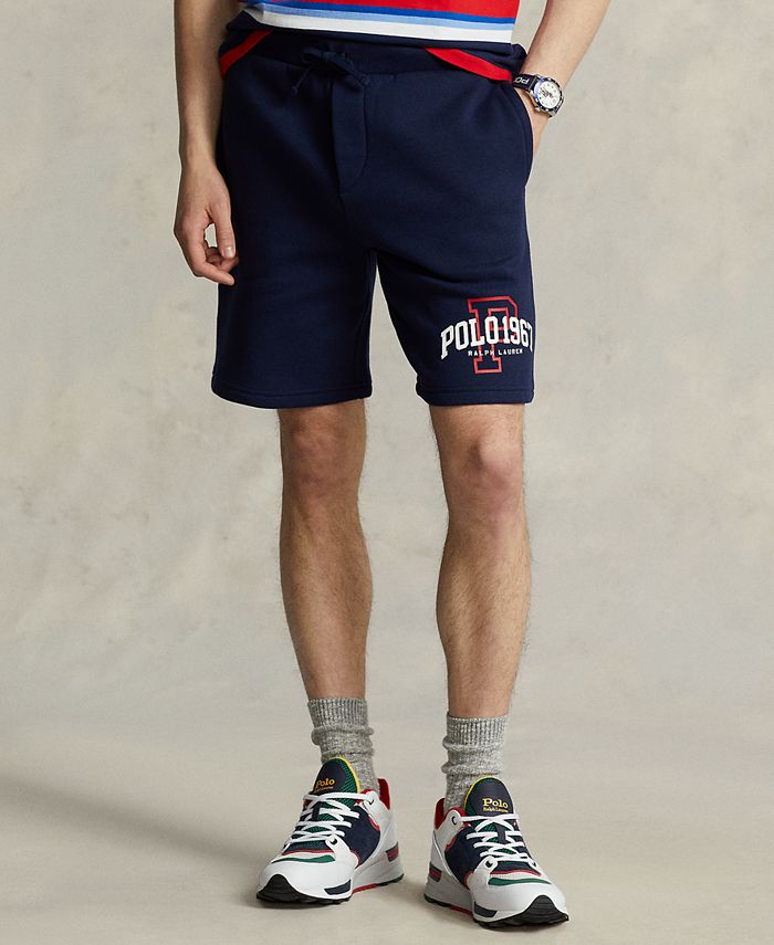 Polo logo discount shorts