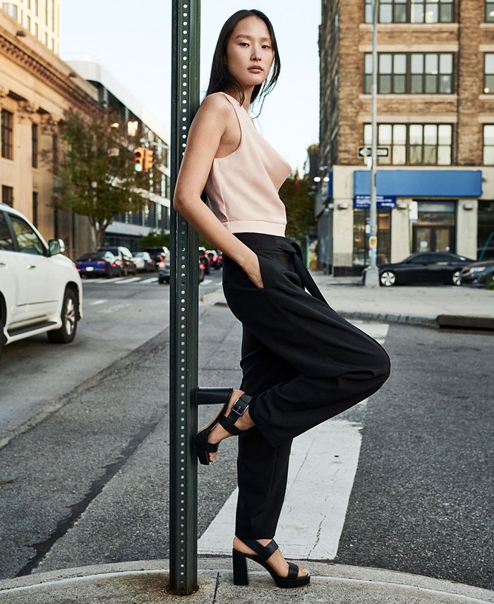 DKNY Women's Bibiana Ankle-Strap Slingback Platform Sandals - Macy's