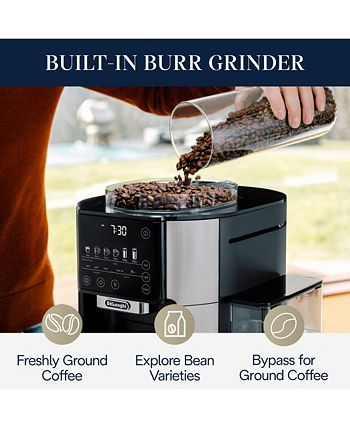 TrueBrew Automatic Drip Coffee Maker w/ Thermal Carafe, Built-In Grinder &  Bean Extract Technology