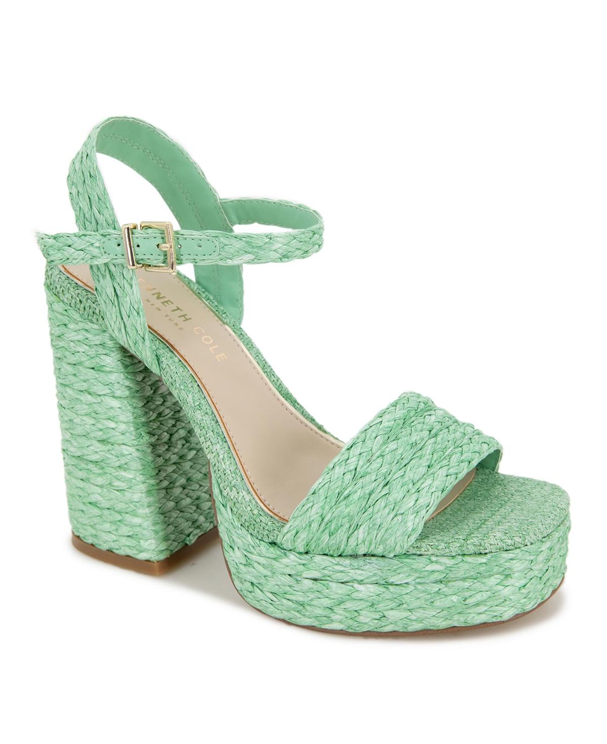 Kenneth Cole New York Women's Dolly Platform Sandals In Mint