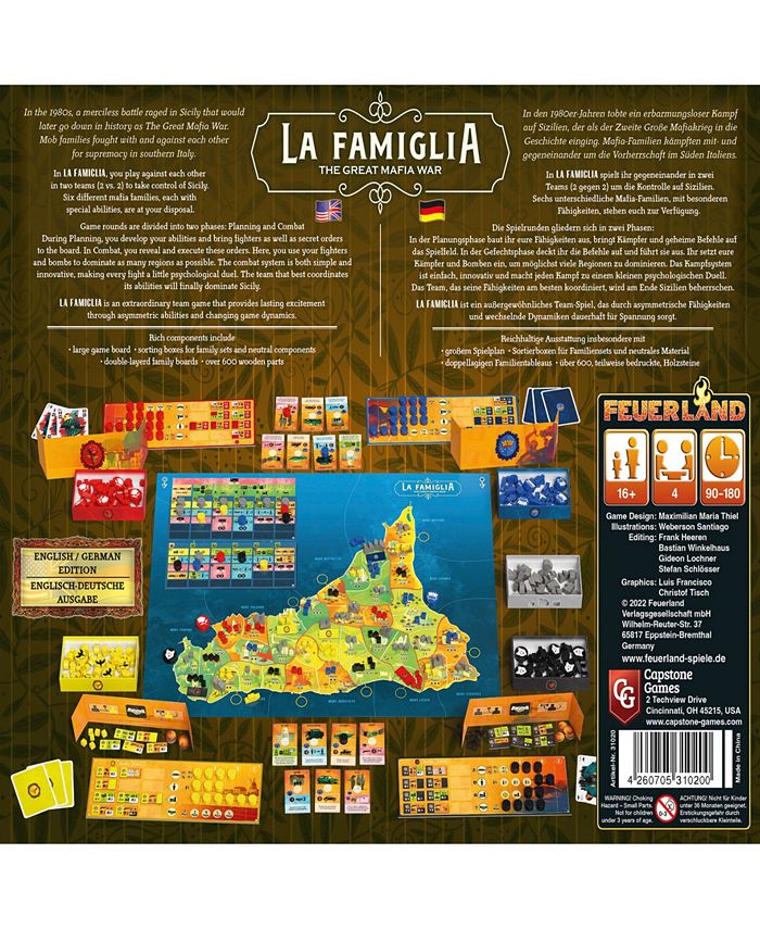 La Famiglia The Great Mafia War