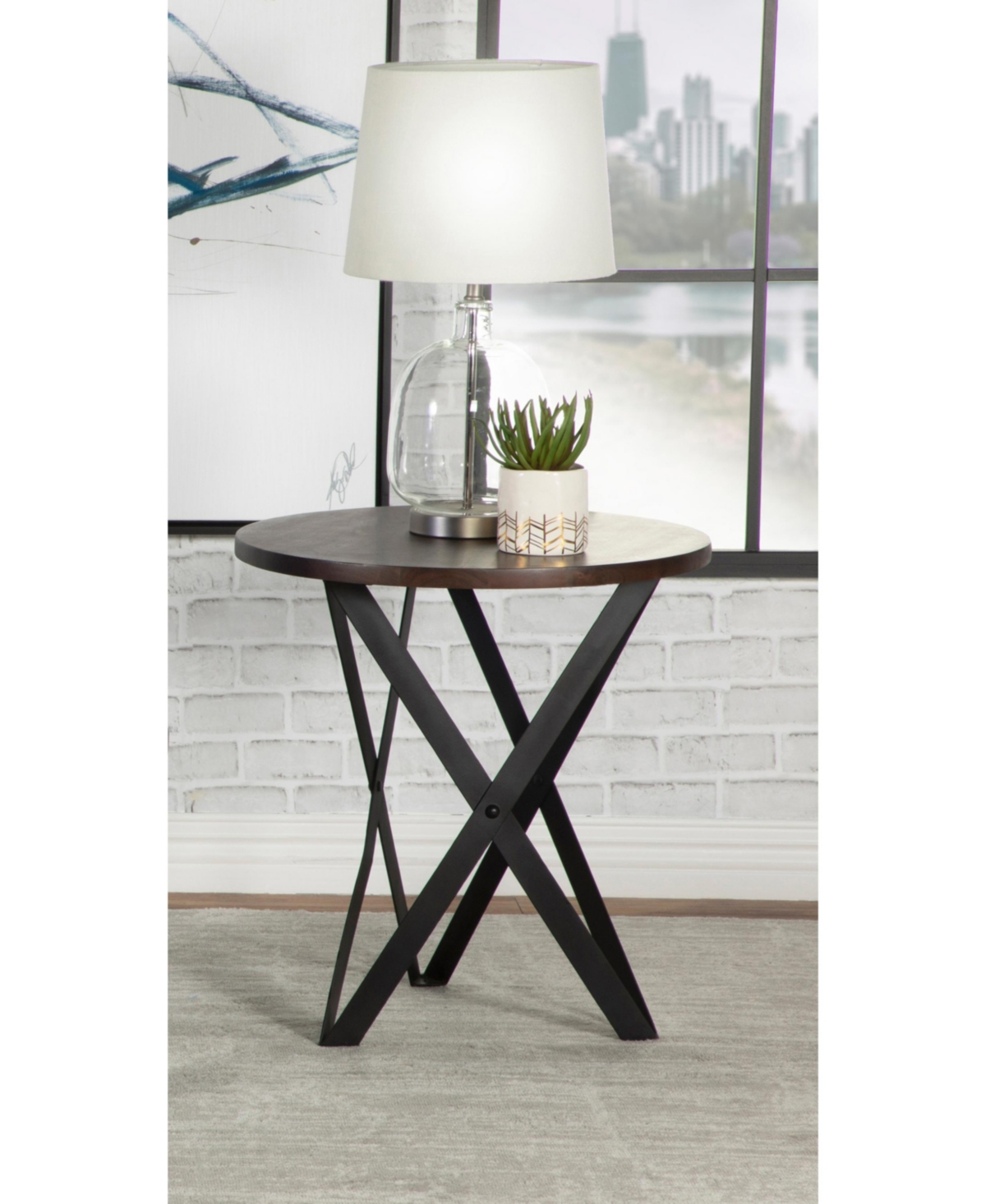 Coaster Home Furnishings Round End Table