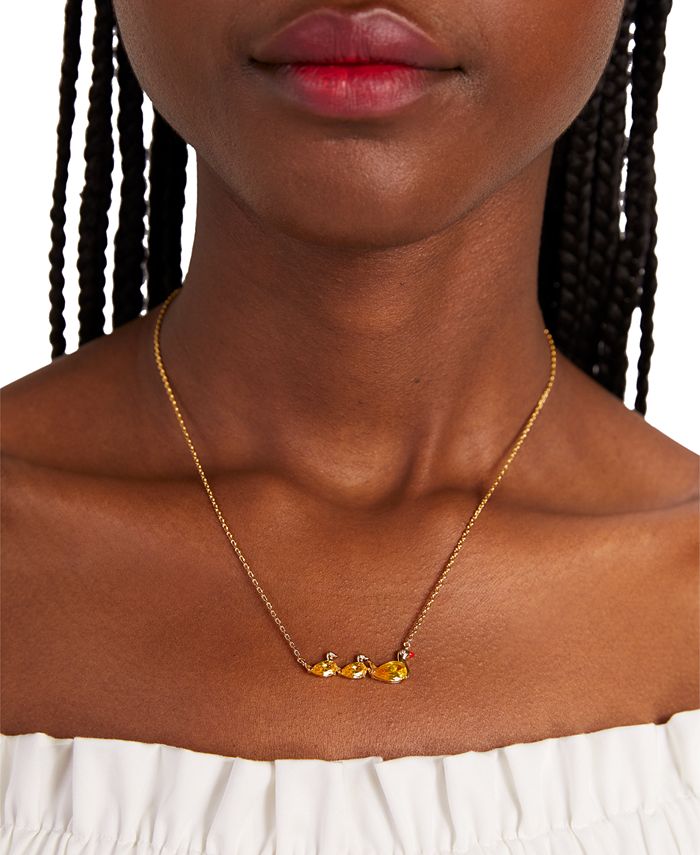 Duck necklace kate spade Clearance