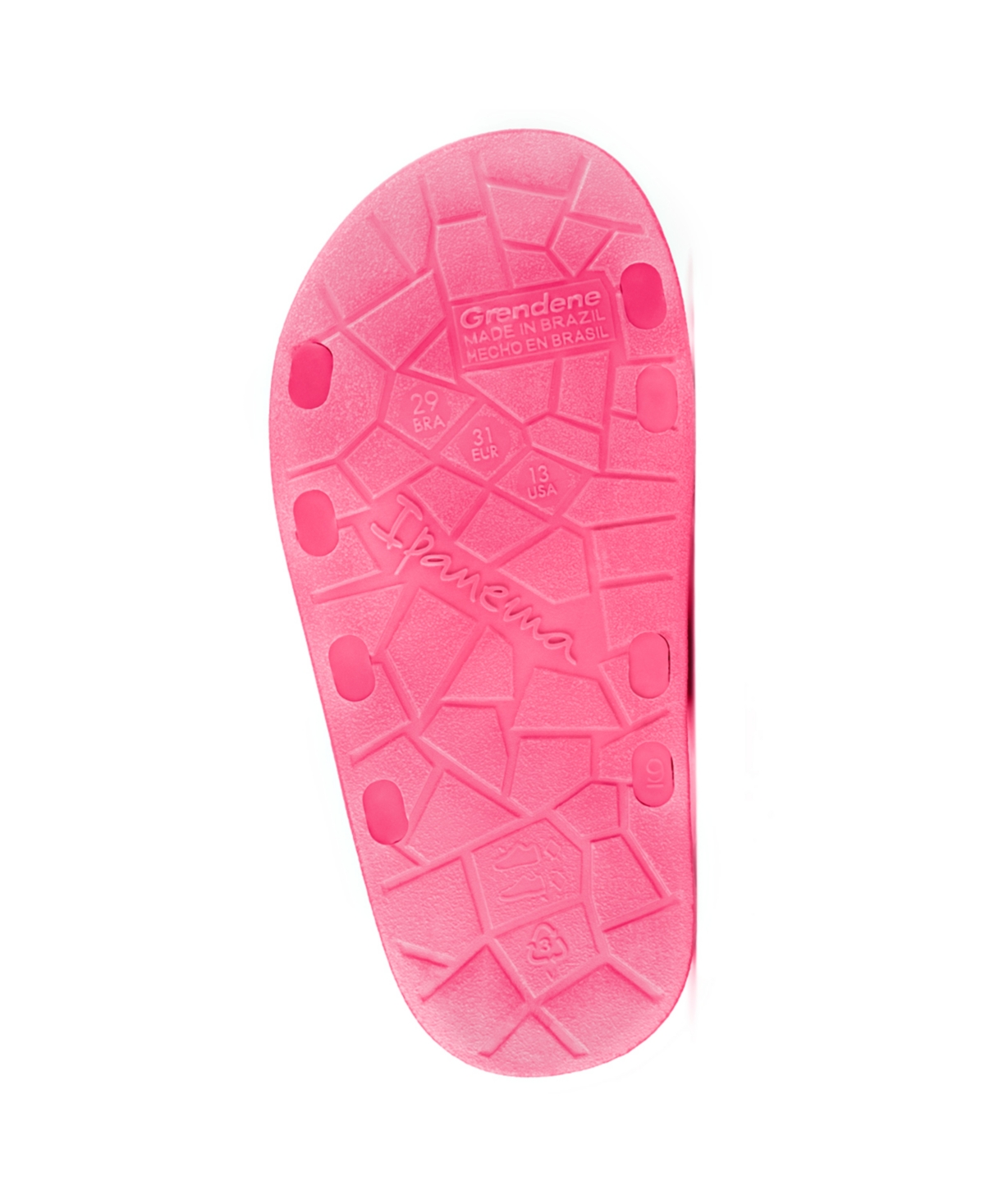 Ipanema Little Girls Follow Sandals - Dark Pink