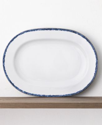 Rill Oval Platter, 14"