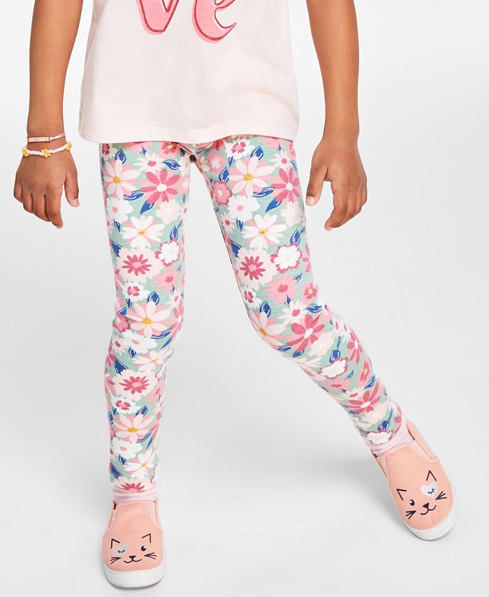 Epic Threads Toddler Girls Floral Print Leggings Created for
