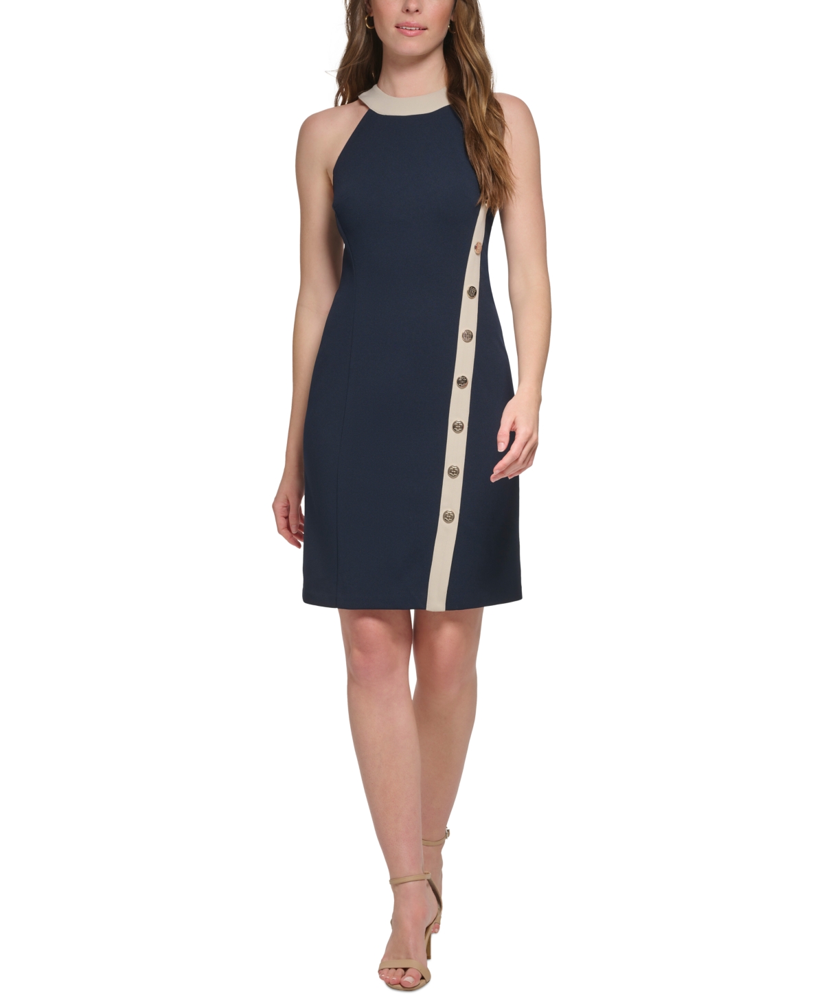 Tommy hilfiger shop colorblock sheath dress