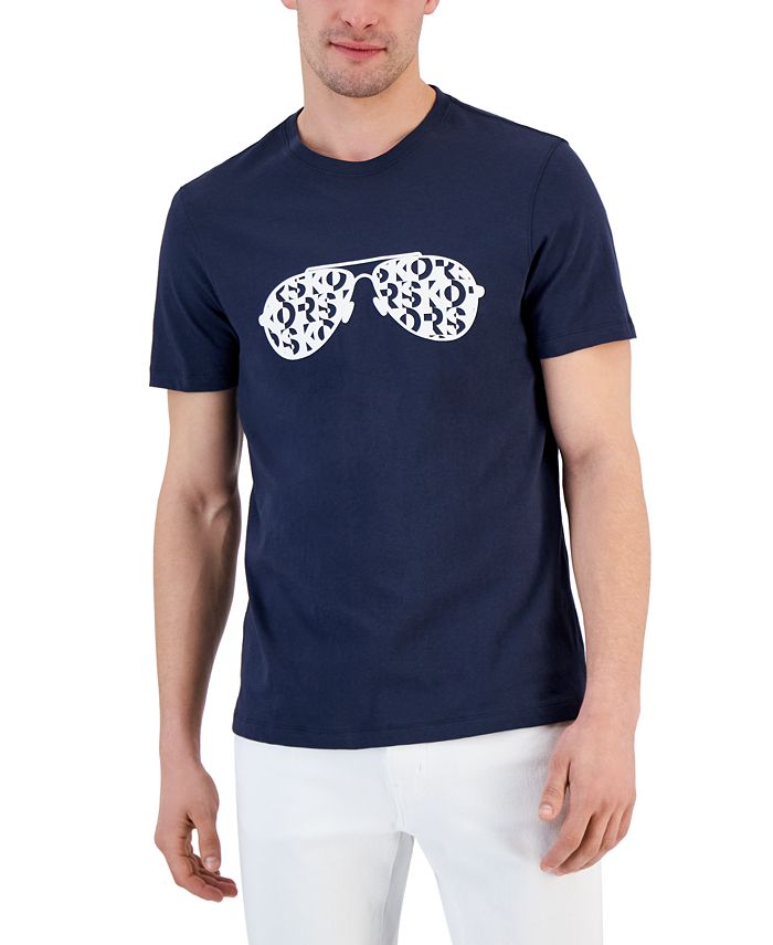 Michael Kors Men's Airplane Graphic T-Shirt - Macy's