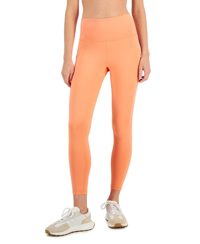 ID Ideology Women s Compression High Waist Side Pocket 7 8 Length