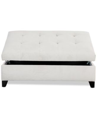 CLOSEOUT! Kallison 53" Fabric Storage Ottoman, Created for Macy's