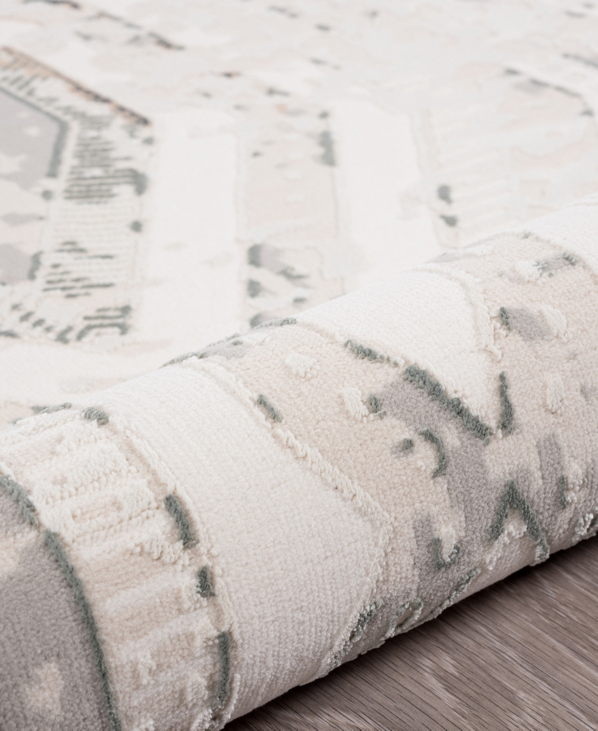 Closeout! Lr Home Mango MICHE81640 Area Rug - Cream