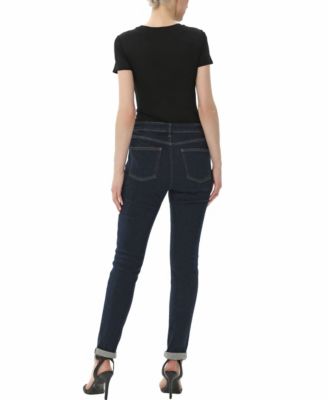 Women's Crew Neck Basic Bodysuit Top