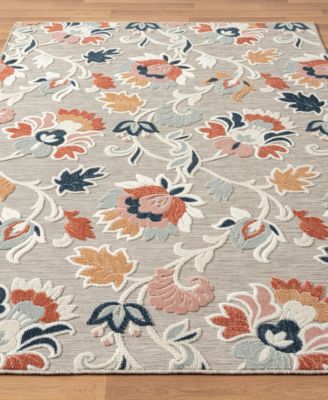 Lr Home Closeout  Vance Vernd82105 Area Rug In Gray