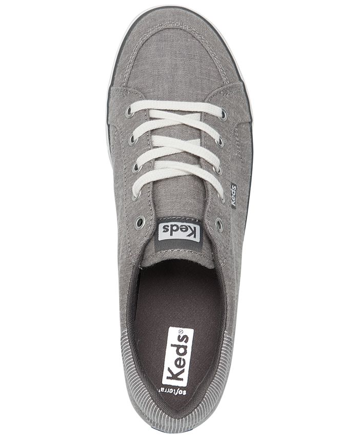 Keds Women's Center III Chambray Casual Sneakers from Finish Line - Macy's