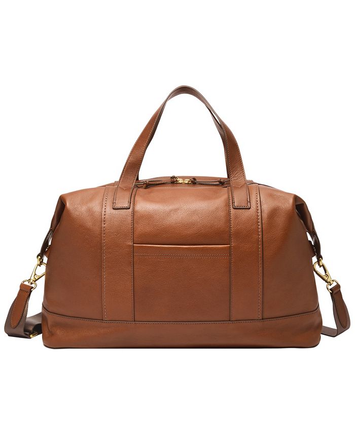 Leather duffle bag macys online