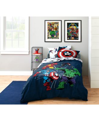 Marvel avengers twin bedding set best sale