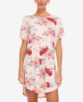 Flora by Flora Nikrooz - Women's Kathleen Floral Sleepshirt