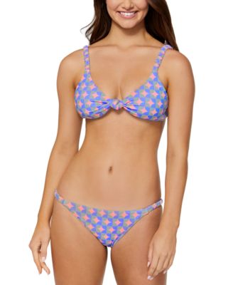 Juniors Jamaica Printed Bikini Top Bikini Bottoms In Hidden Eye Multi