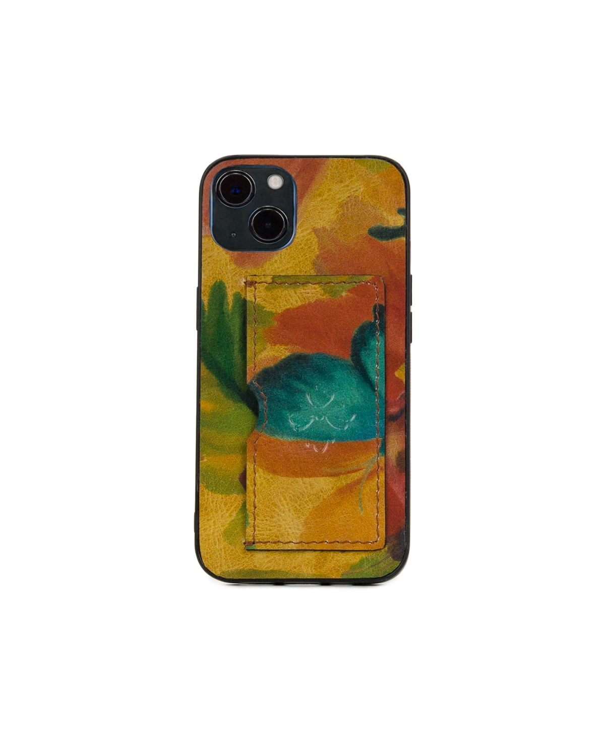Vedetta Leather iPhone 13 Case - Watercolor Butterfly
