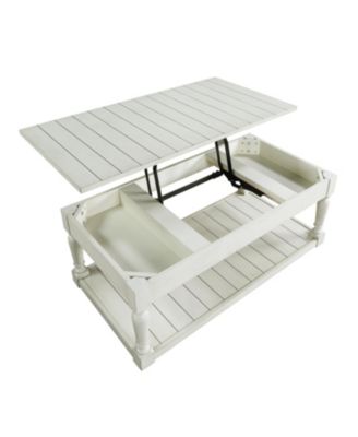 Steve Silver Hemingway 50" Lift Top Wooden Farmhouse Coffee Table