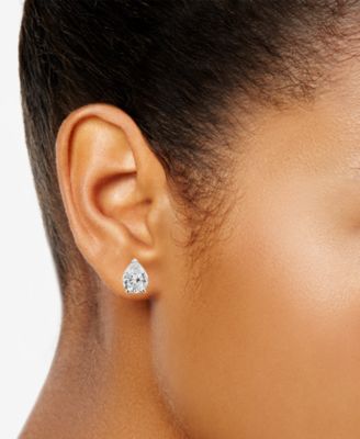 Certified Lab Grown Diamond Pear Stud Earrings (5 ct. t.w.) in 14k Gold