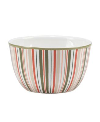 Certified International Nature's Song Set of 4 Ice Cream Bowl