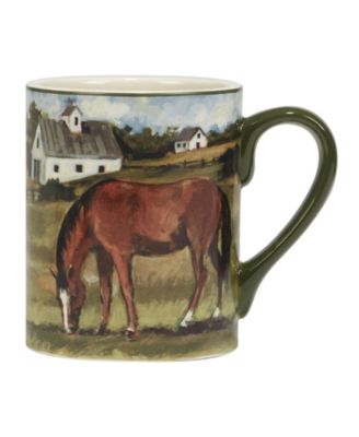 York Stables Set of 4 Mug 14 oz.