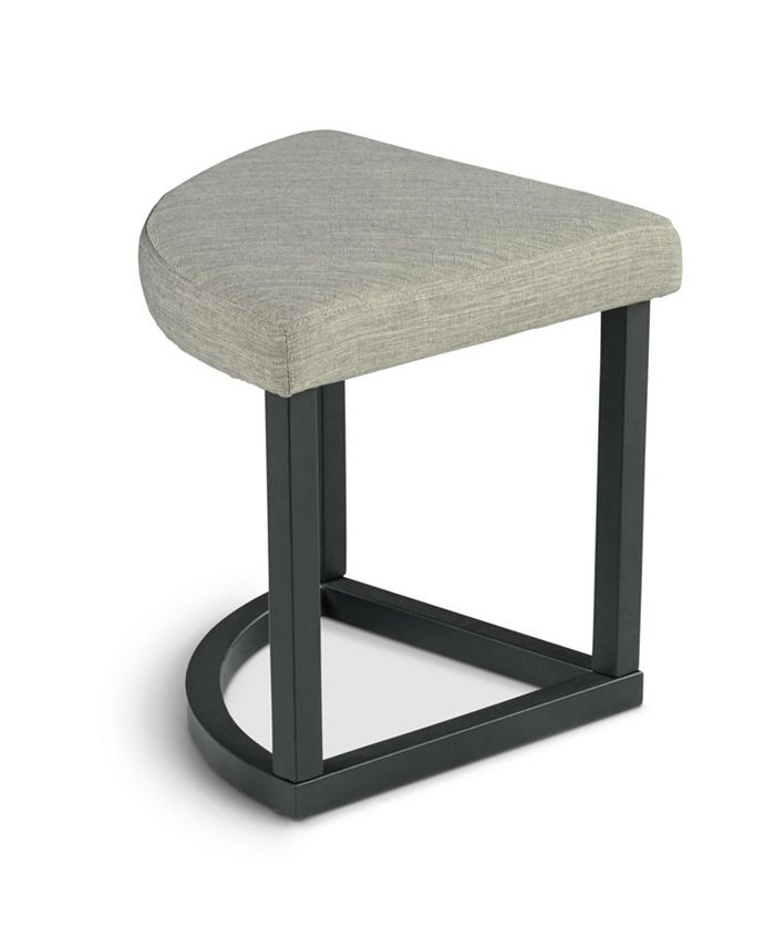 Furniture Steve Silver Yukon 36" Round Coffee Table with Four Stools