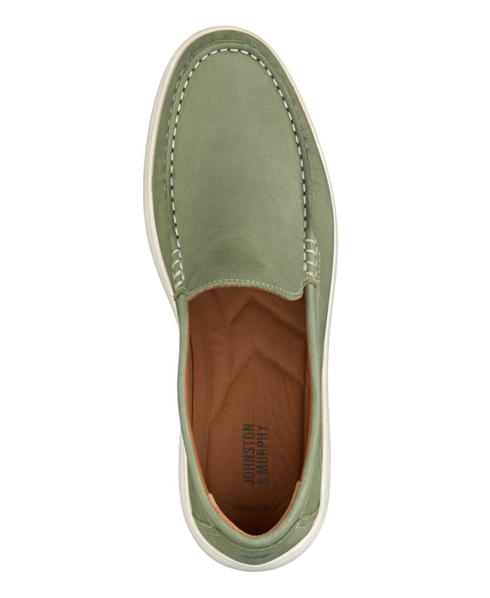 Johnston & Murphy Men's Brannon Venetian Plain Toe Slip On Loafer - Macy's