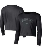 Nike crop top macys hot sale