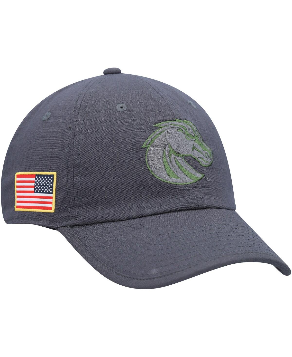 Nike Men's  Charcoal Boise State Broncos Veterans Day Tactical Heritage86 Performance Adjustable Hat
