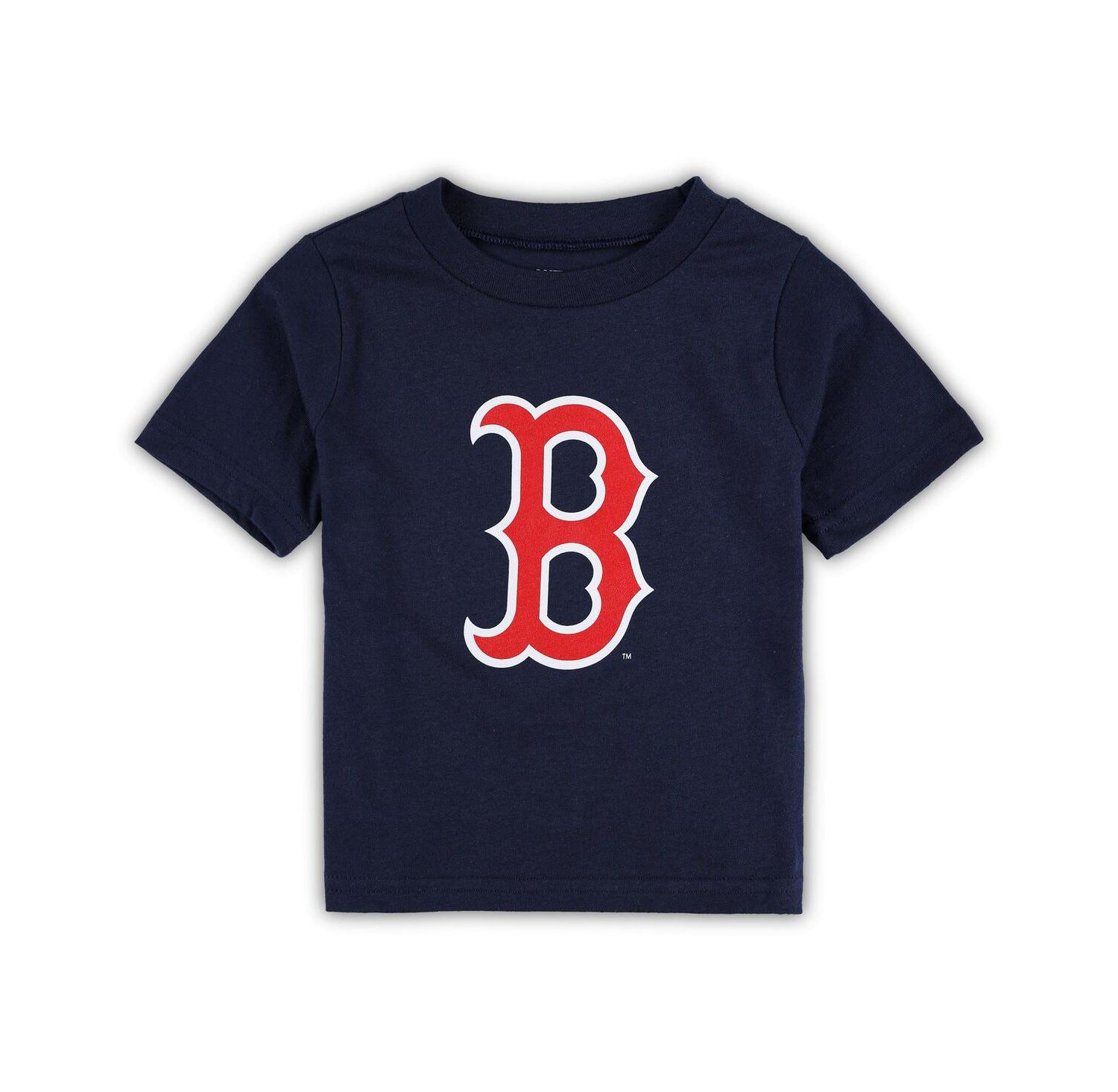 Infant Boys and Girls Navy Boston Red Sox Team Crew Primary Logo T-shirt