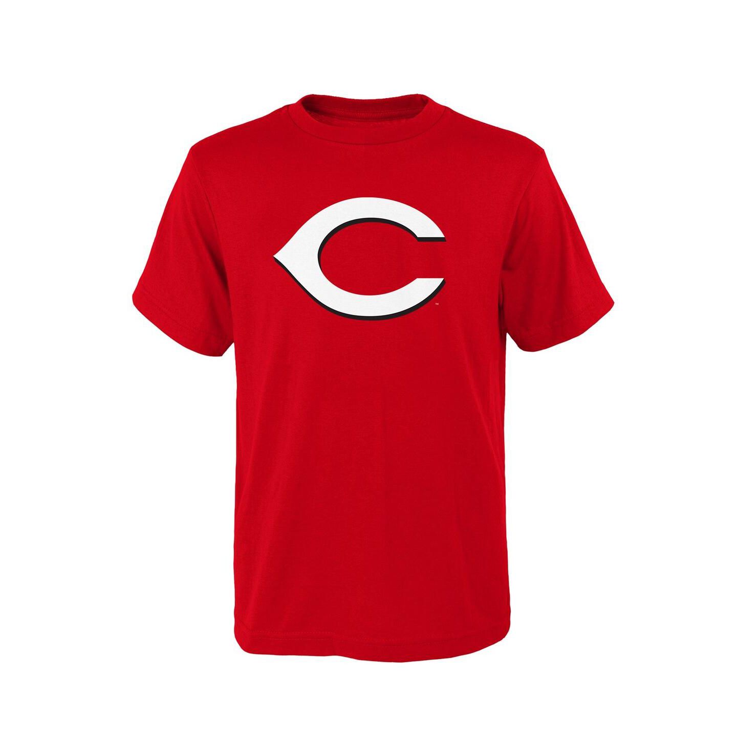 Детская футболка Outerstuff Red Cincinnati Reds Logo Primary Team — фото 1