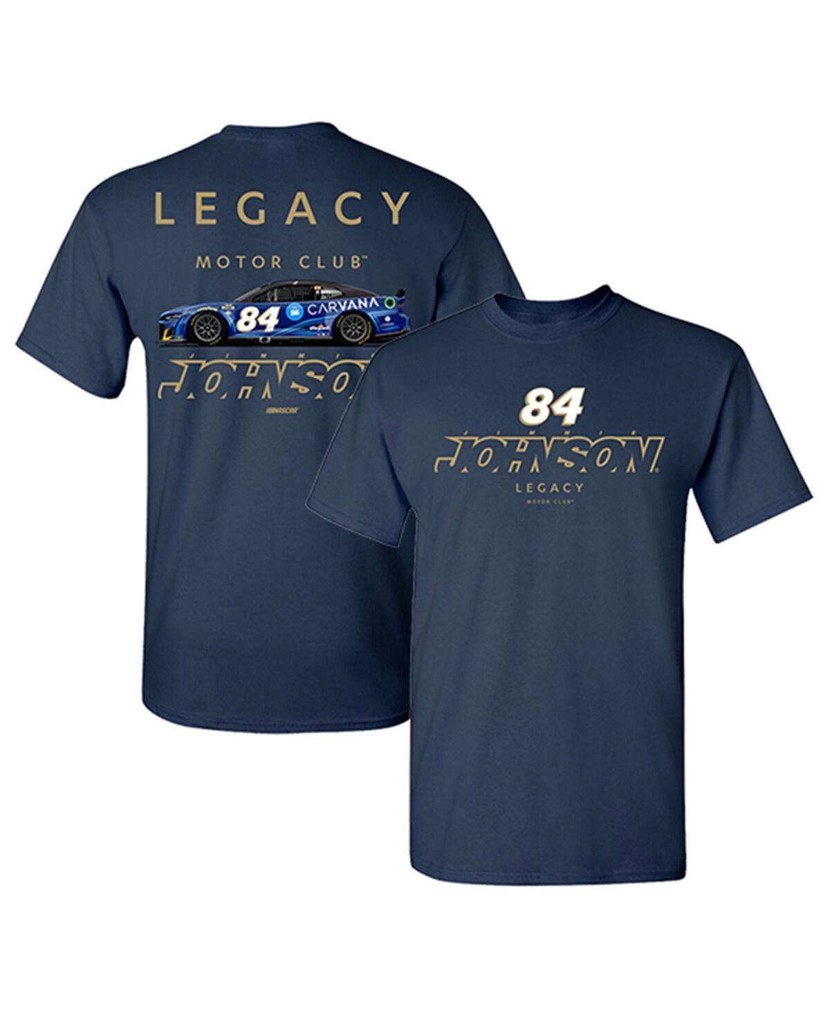 Shop Legacy Motor Club Team Collection Men's  Navy Jimmie Johnson 2023 #84 Carvana T-shirt