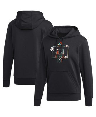 Men's Black Miami Hurricanes Honoring Black Excellence Pullover Hoodie