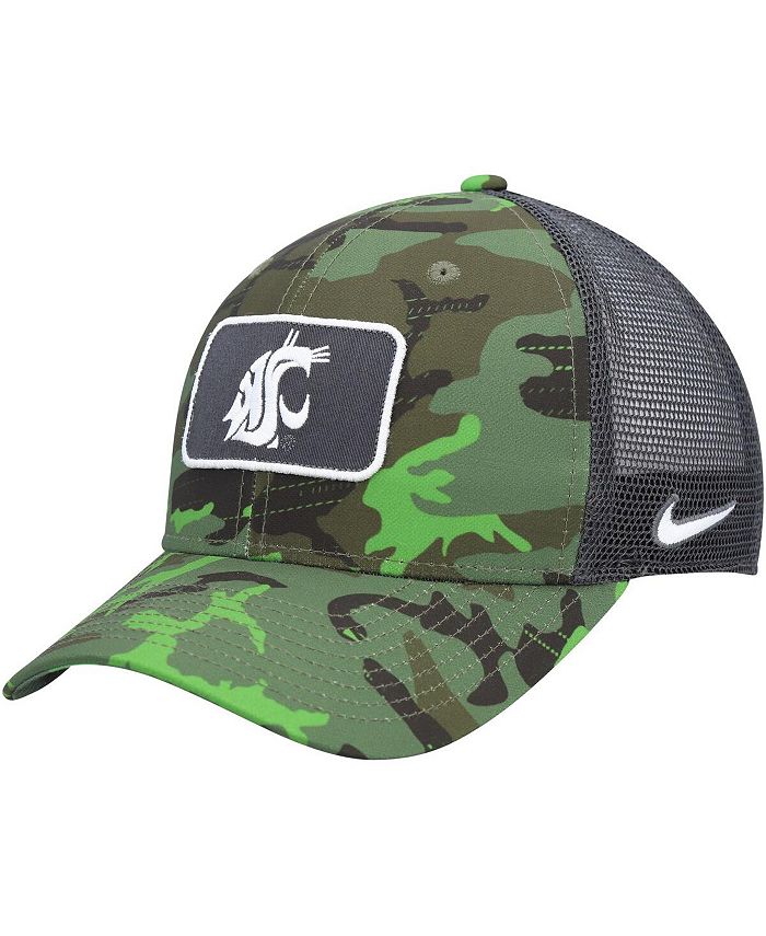 Nike Mens Camo Black Washington State Cougars Classic99 Veterans Day Trucker Snapback Hat Macys 0720