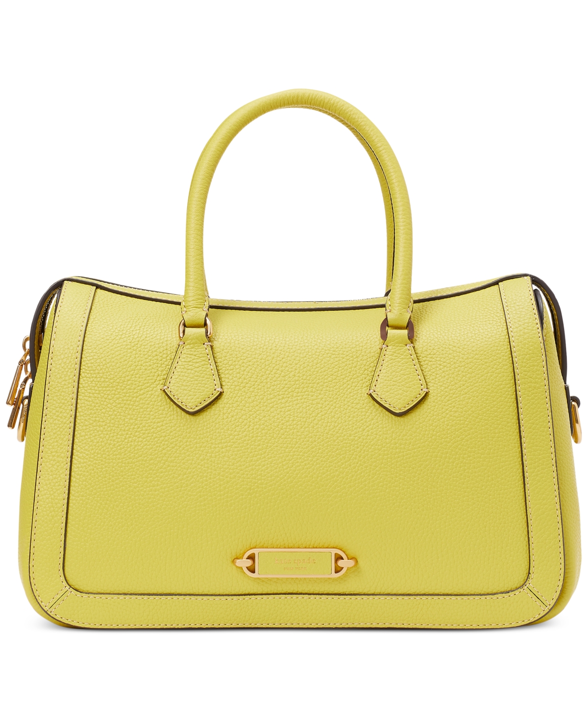 kate spade new york Gramercy Pebbled Leather Small Satchel