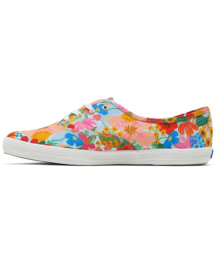 Keds Women's x Rifle Paper Co. Champion Sicily Canvas Casual Sneakers ...