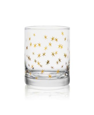 Party Double Old Fashion Glasses, Set of 4