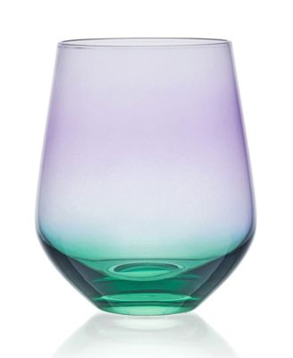 Chroma Stemless Wine Glasses, Set of 4