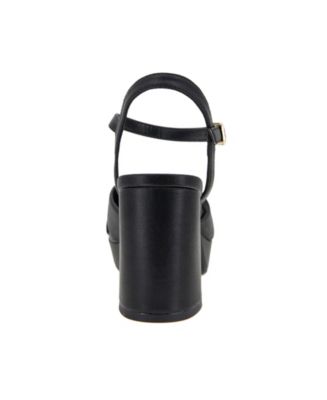 Reeva Criss-Cross Platform Sandals