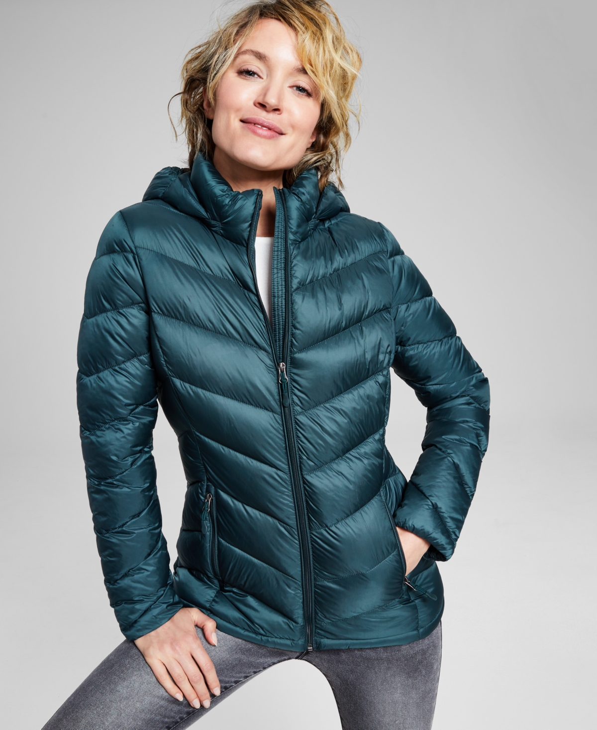 Macy's ladies down jackets clearance